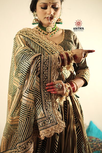 Hariyali Lehenga Gallery Image 1