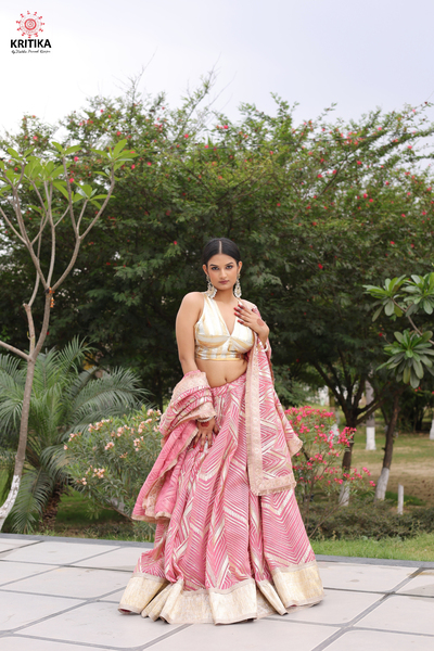 Elena Onion Pink Lehenga Gallery Image 3