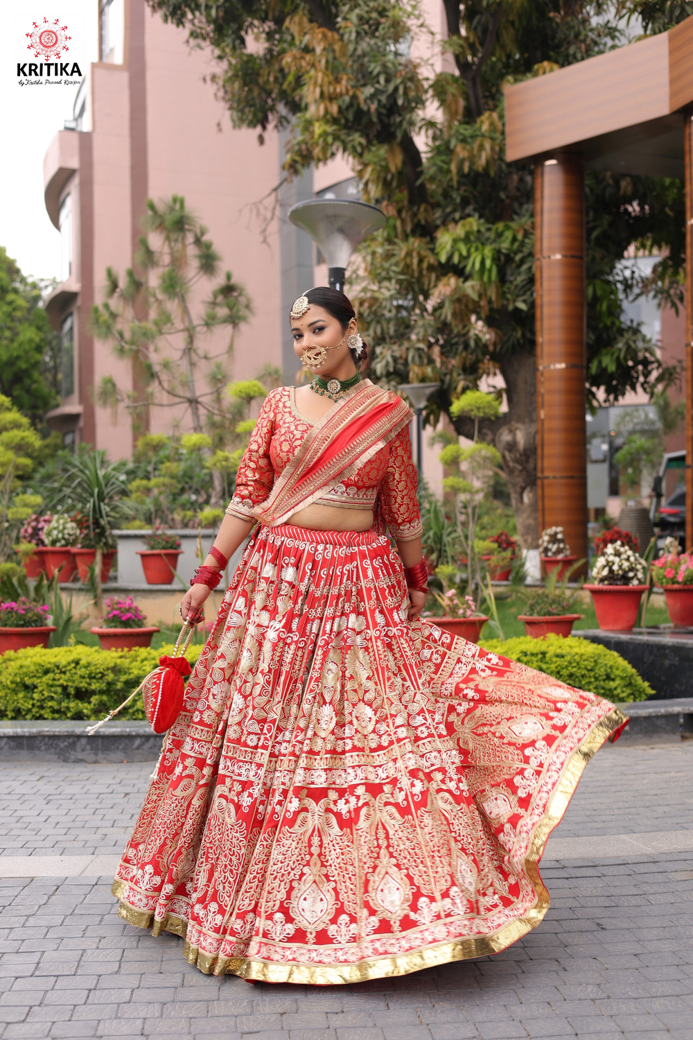 Morpankh Lehenga