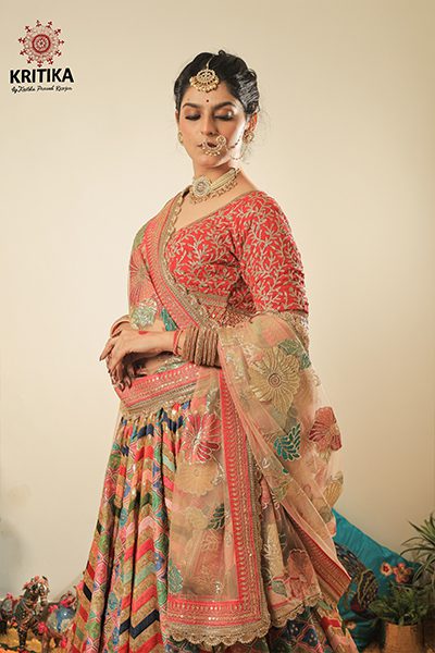 Satrangi Lehenga Gallery Image 1